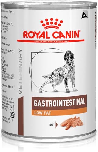 Royal Canin Veterinary Gastrointestinal Low Fat Mousse | 12 x 420 g | Pienso Completo dietÃ©tico para Perros Adultos | Ayuda a la digestiÃ³n y al sobrepeso
